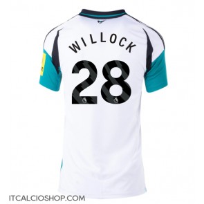 Newcastle United Joe Willock #28 Seconda Maglia Femmina 2024-25 Manica Corta
